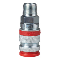 Air Boy 1/2" BSP Euro Style Coupler | Male