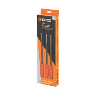 Groz Extra Long 16" Pin Punch Set (3 Pce)